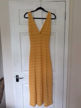 hm cable knit dress Women's Dark beige Cable-Knit Maxi Dress